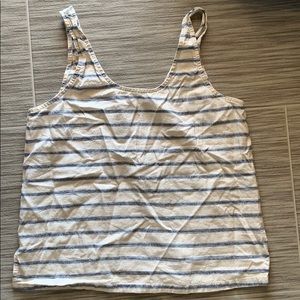 Madewell linen tank